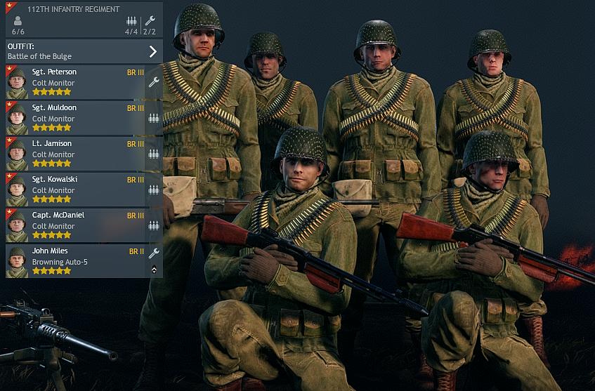 Allies Colt Monitor 112th Infantry