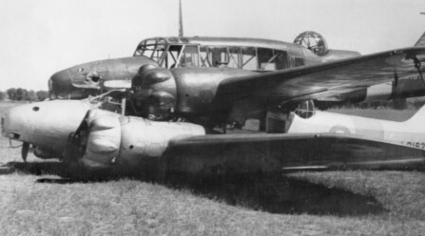 The military twin-engine Avro Ansons