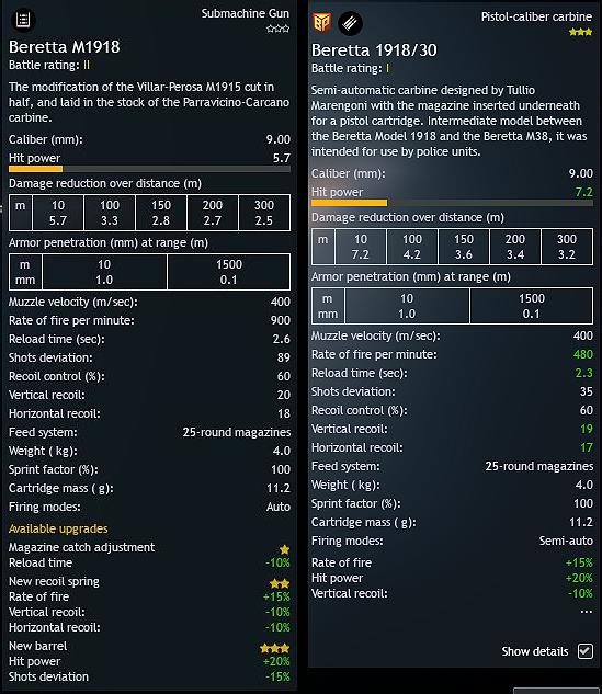 M1918 and 1918 30
