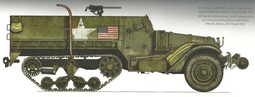 WW2 Half-Track With Mounted MG