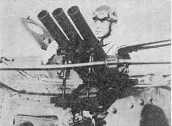 jap typ 97 Chi-Ha nebelwerfer 2