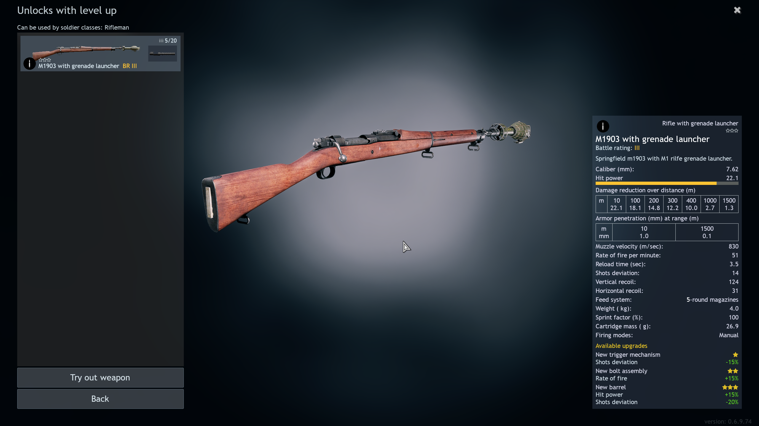 M1903 with Grenade Launcher