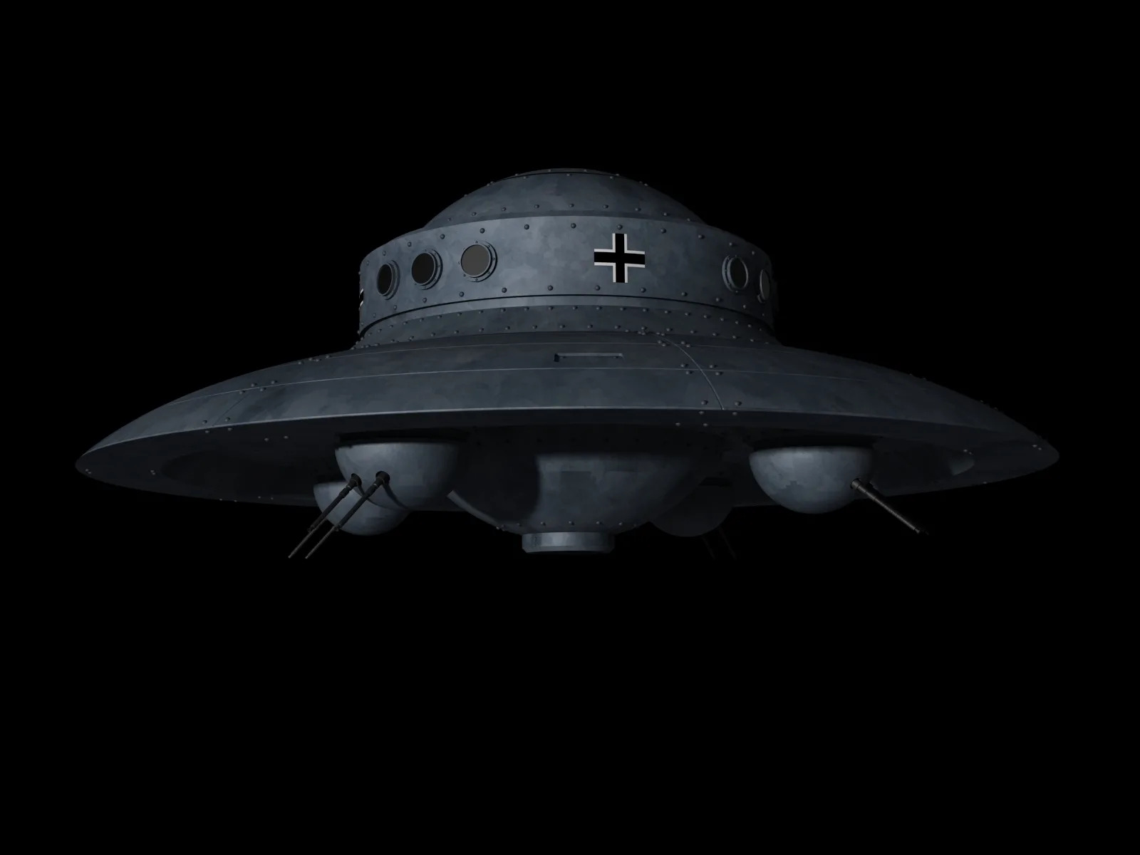 03903 revell 1/72 дисколет flying saucer haunebu ii. Дисколет. Haunebu 2. Дисколет. Дисколет.