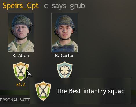 Best inf squad