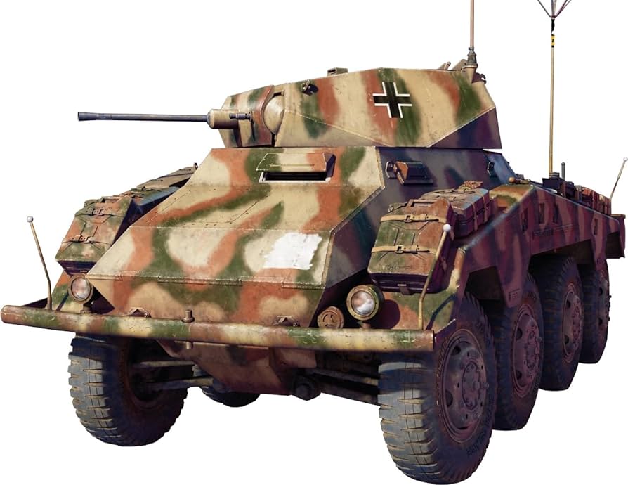 SdKfz 234 Armoured Car with SdKfz123 Luchs Turret