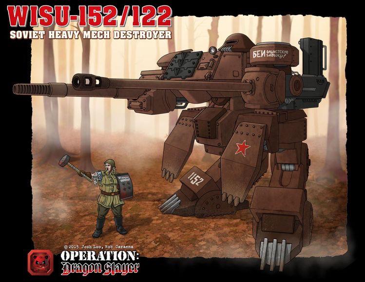 soviet heavy mech destroyer