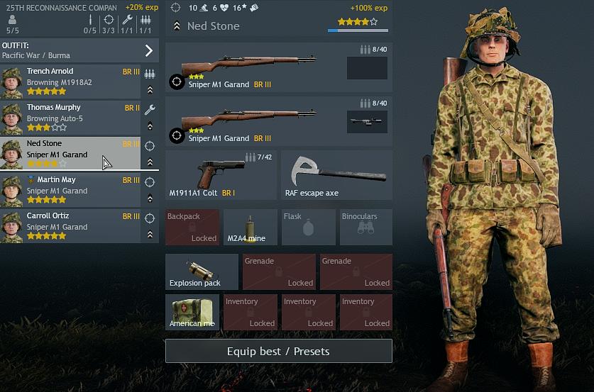 US BR3 Sniper squad