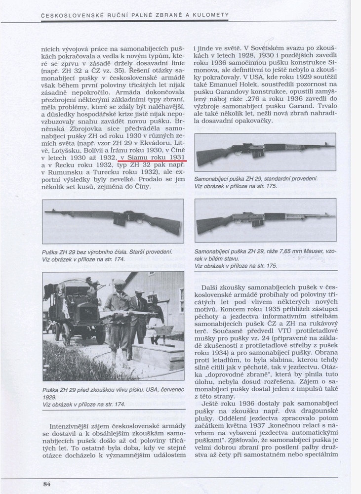 ZH-29 Thailand 7.65mm Mauser