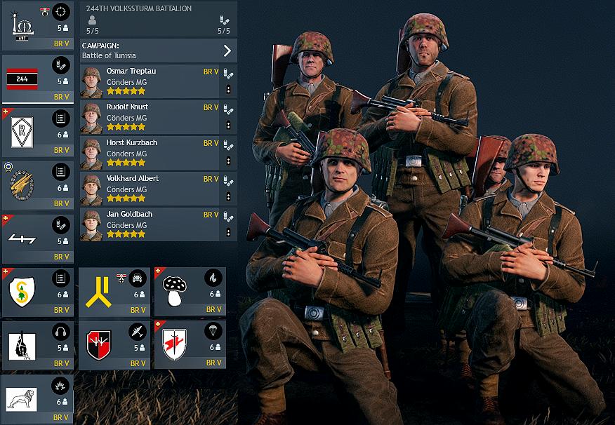 Germans BR5 lineup