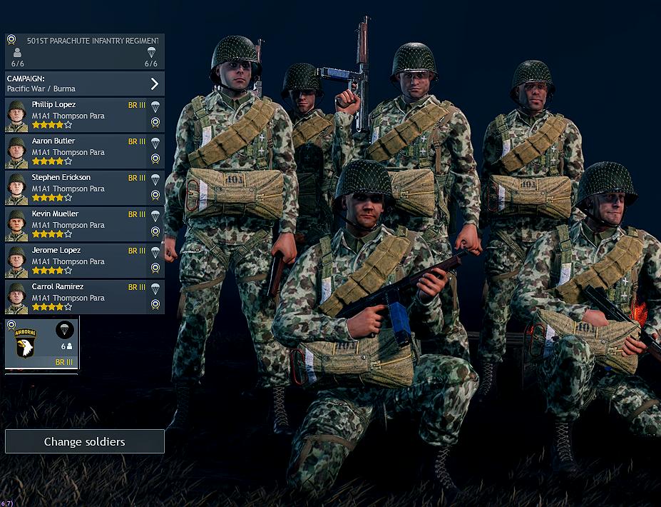 Allies 501st Parachute BR3 Event