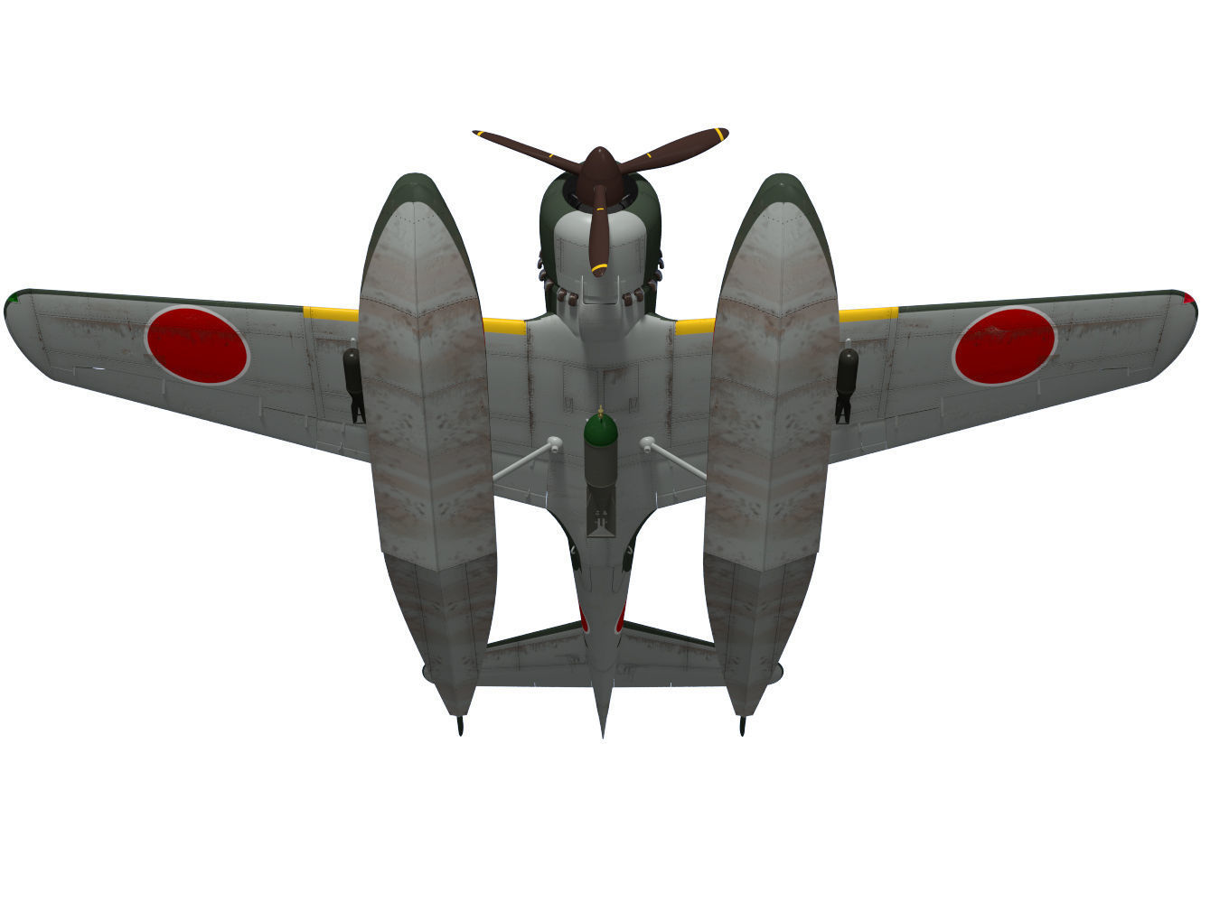aichi-e16a-zuiun-type11-paul-3d-model-915c7b9090