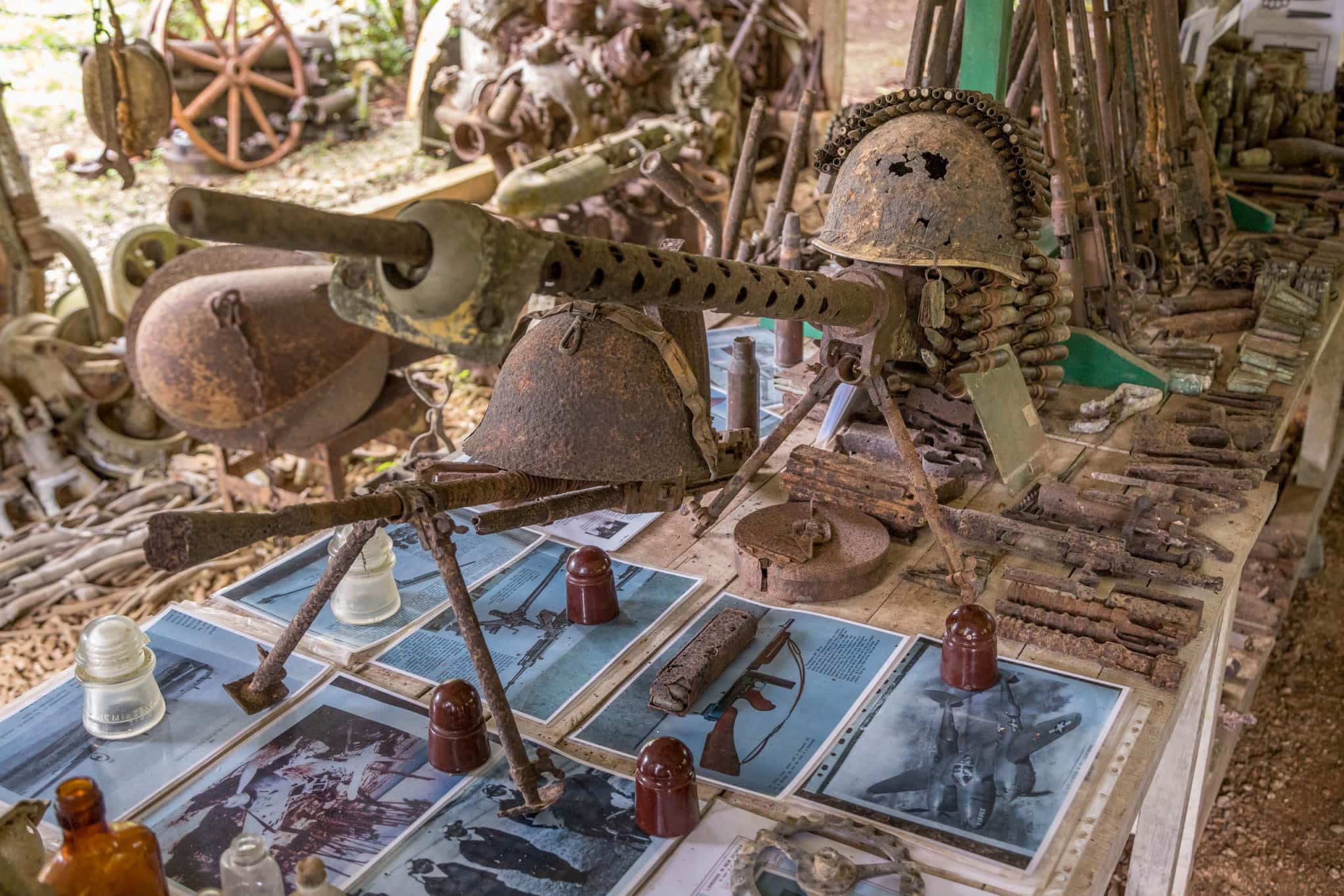 peter-joseph-wwii-museum-machine-gun-solomon-islands-skull-island-munda-new-georgia-wwii-history-day-trip-IMG_4800
