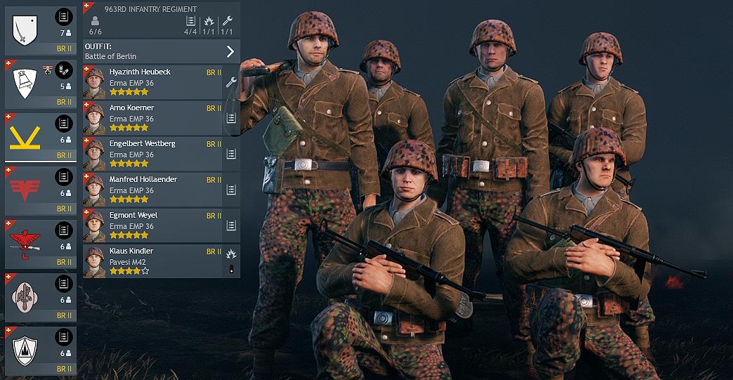 BR2 German Erma EMP 36 with Pavesi M42 963rd Infantry