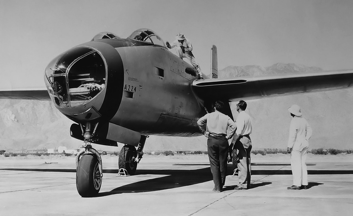 douglas-xb-42-no1-nose