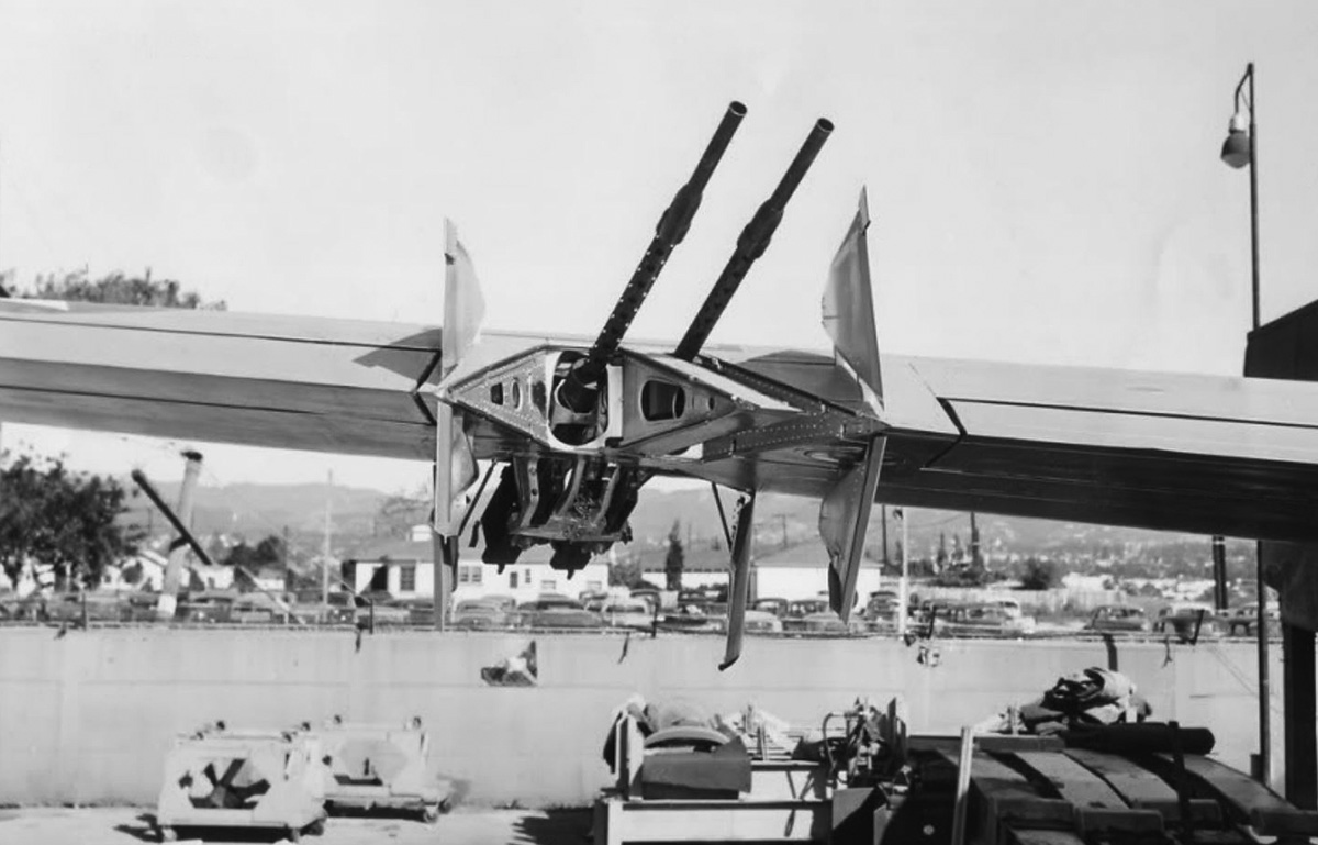 douglas-xb-42-wing-guns