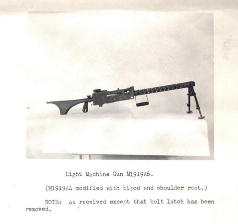 M1919A6 No Muzzle Booster