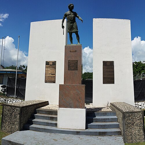 Sir_Jacob_Vouza_memorial_at_Rove,_Honiara_Solomon_Islands