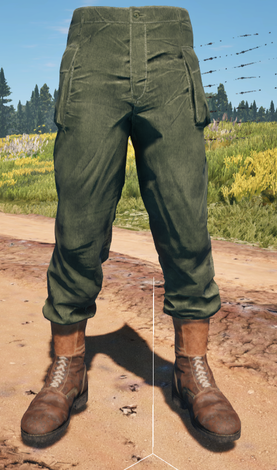 USMC_P44_Pants_W_M43_Boots_Green