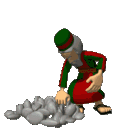 caillou-throw-stone