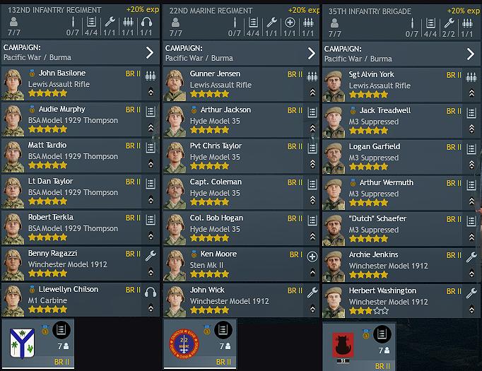 BR2 tech tree smg squads